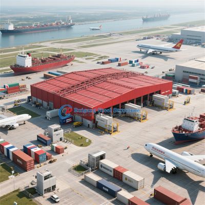 Prefabricated Shed Steel Structure Metal Workshop Building Warehouse