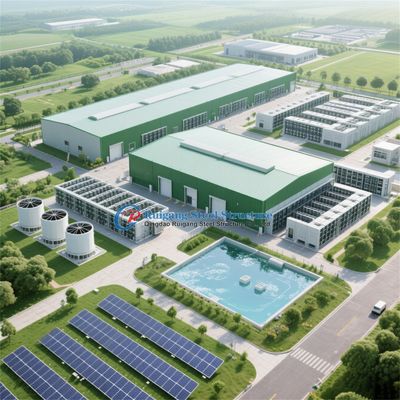 Custom Industrial Prefabricated Pre Engineered Metal Steel Structure Storage Building