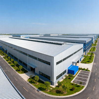Heavy Duty Steel Structure Factory Large Scale Steel Frame Modular Construction