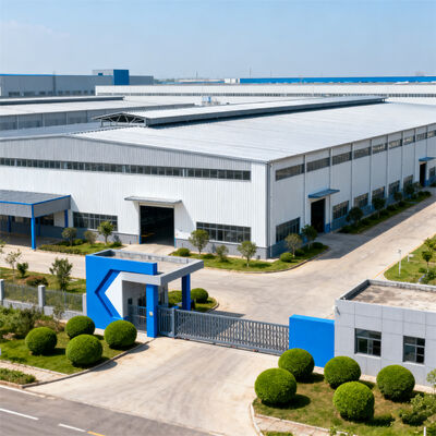 Wind Load Resistant Hot-Dip Galvanized PEB Steel Structure with Bolted or Welded Connection for Industrial and Commercial Use