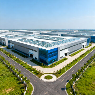 Fabricated Industrial Prefab Workshop Warehouse Steel Structure Building Frame Construction 