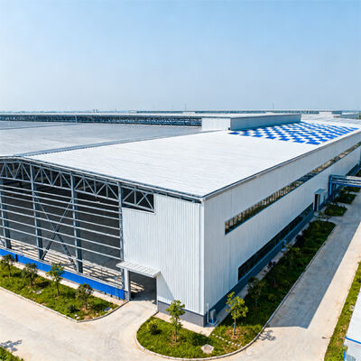 Prefab Light Industrial Steel Structure Building Metal Frame Factory Workshop Warehouse