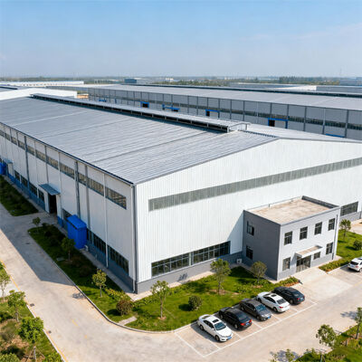 Steel Structure Warehouse with Anticorrosive Coating Suitable for Logistics Centers