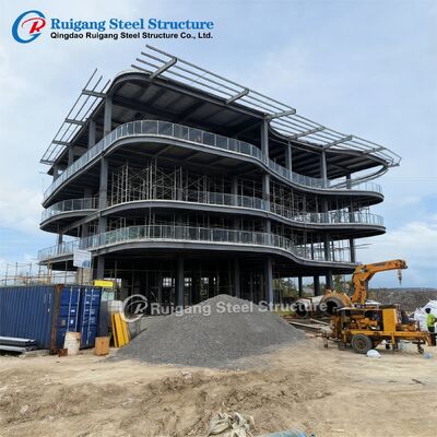 Modern Steel Structure Building Multi-Story Prefabricated Office Building Hotel