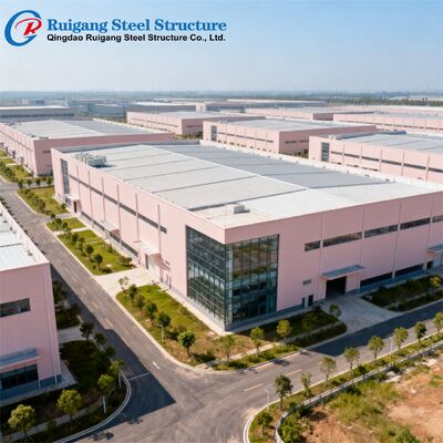 Factory Price Prefab Steel Structure Warehouse with 300 km/h Wind Load, Hot-dip Galvanization, and Clear-Span Design for Industrial Storage