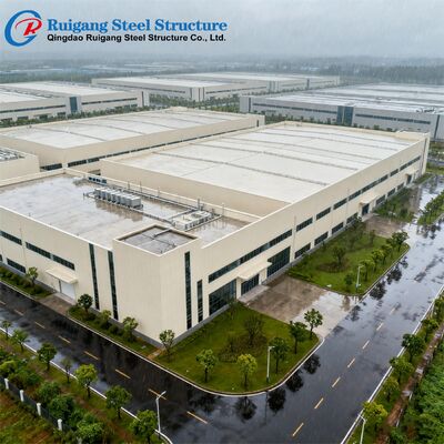 Quick Assembly Pre Engineered Building with Wind Load Up to 300 km/h and Hot-dip Galvanization Steel Frame Structure