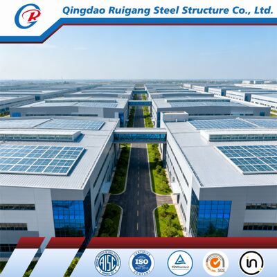 Industrial Steel Shed with 300 km/h Wind Load, Hot-dip Galvanization, and Clear-Span Design