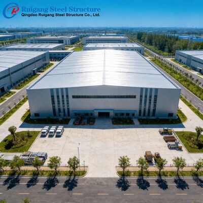 Seismic Resistant Strong Steel Structure Workshop , Modular Steel Buildings Structure