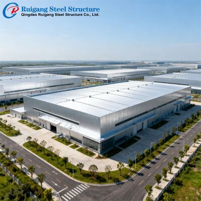 Commercial Steel Buildings Customized Q345b Q235b Steel Structural Workshop