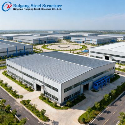 Prefabricated Steel Structure Construction Industrial Building for Warehouse Workshop Hanagr Garage 