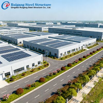 Large Span Prefabricated Steel Building with Hot-dip Galvanization and Wind Load Up to 300 km/h