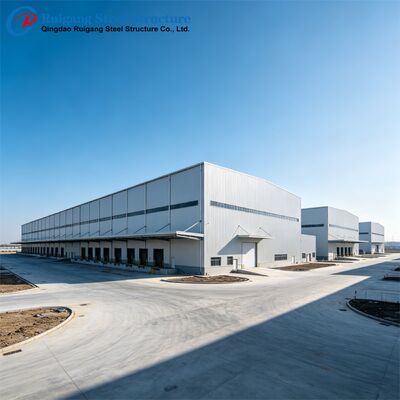 Galvanized Steel Structure Warehouse Customized Earthquake Resistant