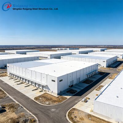 Contemporary Commercial Steel Structure Building With Coating Cycle Extension