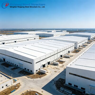 Industrial Steel Structure Warehouse Lightweight With Fire Rated Connection