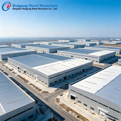 Prefabricated Metal Steel Structure Warehouse Hangar Prefabricated Building Metal Factory