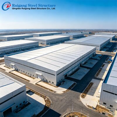 Customized Industrial Workshop Manufacturing Prefabricated Steel Structure Factory