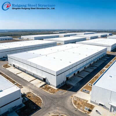 Economical Warehouse PEB Structure , Pre Engineered Steel Building