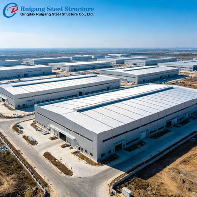 Long Life Span Design Prefab Steel Frame Buildings Factory