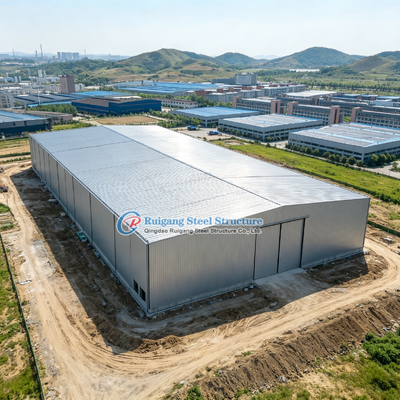 Commercial Metal Building Construction Fire Resistant Metal Frame Structure Construction