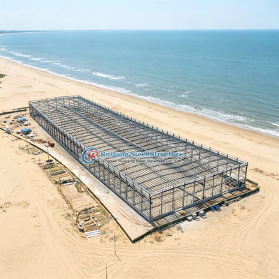 Steel Structure Factory Custom Prefab Metal Workshop & Warehouse Building Low-Cost Modern Industrial Construction Solution with Free Design