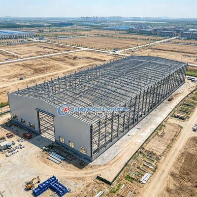 Prefabricated Warehouse Building Steel Structure Factory For Sustainable Production