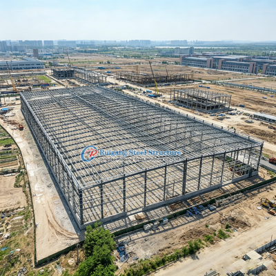 Steel Structure Factory Custom Prefabricated Industrial Workshop & Warehouse Building Durable Cost-Effective Solution Free Design ISO9001 Certified China Fabricator