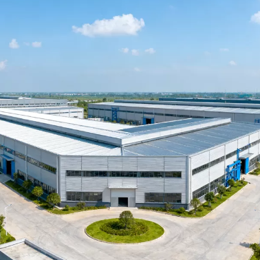 Q355 S355B Steel Structure Factory , Prefabricated Industrial Steel Construction Building