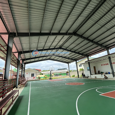 Customized Steel Construction Building Prefab Steel Structure Sports Hall