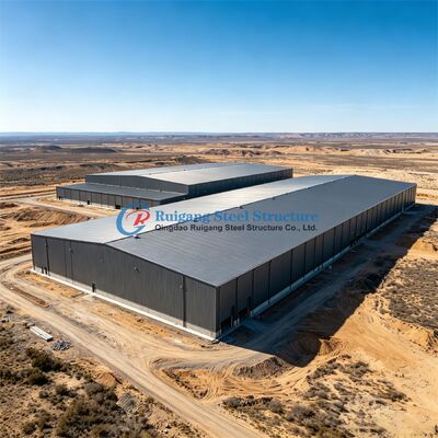High Strength Steel Structure Warehouse with Clear-Span Design and 50+ Years Lifespan for Industrial Use