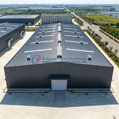 Prefabricated Heavy Duty Business Commercial Modular Metal Framing Peb Steel Structural Warehouse