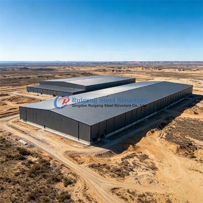 Galvanized Prefabricated Steel Structure Warehouse
