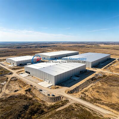 Steel Frame Building Warehouse Construction for Workshop and Storage Steel Structure Warehouse