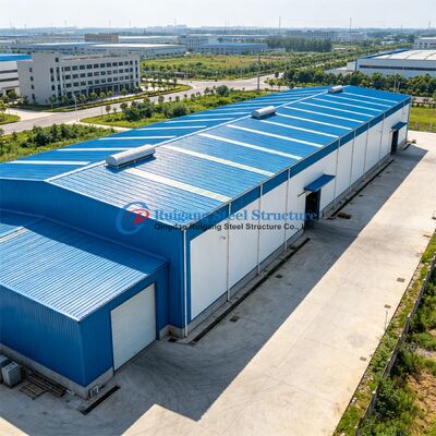 Industrial Sheds Prefabricated Steel Frame Building Warehouse Construction for Workshop and Storage Steel Structure Warehouse