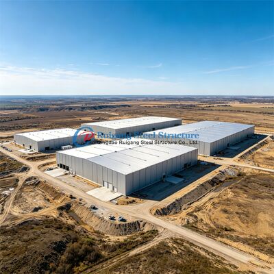 Pre-Engineered Metal Structural Sandwich Panel Construction Building Steel Structure Warehouse