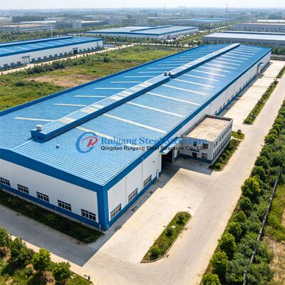 Prefab Engineering Galvanized Steel Warehouse Buildings Design Structure