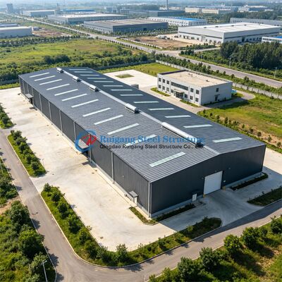 Easy Install Single Span Prefabricated Steel Structure Warehouse

