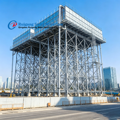 Pressed Sectional Galvanized Steel Water Tank Tower, Durable Overhead Steel Structure Water Tower