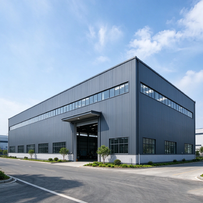 Steel Structure Warehouse, Prefab Logistics Workshop & Industrial Plant, Custom Metal Storage Shed Hangar, High Quality, Cheap Price from China