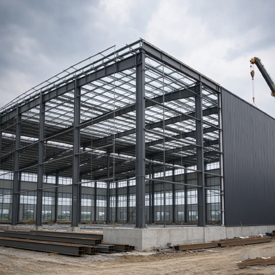 1000 Square Meter Steel Structure Warehouse, Cost-Effective Factory Building Construction Solution